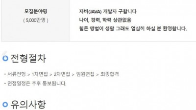 전국민 일자리 창출 프로젝트