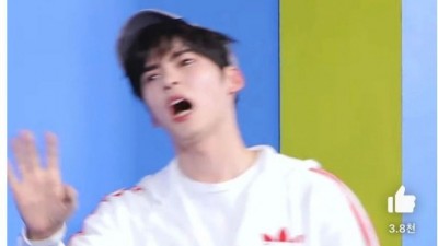 잘생겼다는데 기겁하는 아이돌