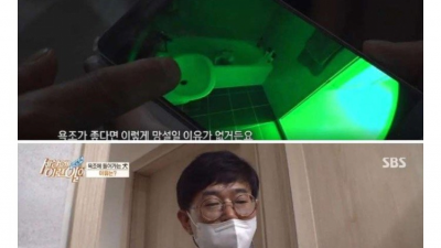 집 비웠다 들어가면 욕조에 들어가 있는 강아지