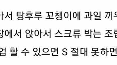 내 mbti가 S인지 N인지 10초만에 확인하는 방법