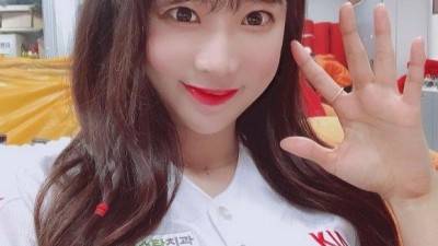 치어리더 김한나