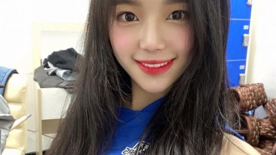 사랑스러운 조연주 치어리더