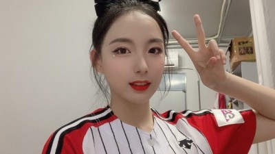 치어리더 하지원