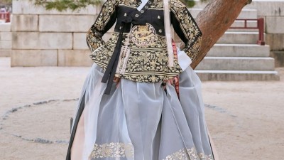 한복입은 고말숙