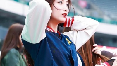 치어리더 윤오안나