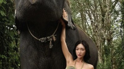 권지인 자연친화적 화보