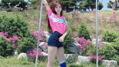 치어리더 김한나