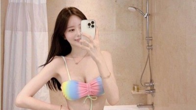 뀨우 비키니 몸매