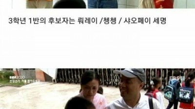 중꿔의 반장선거