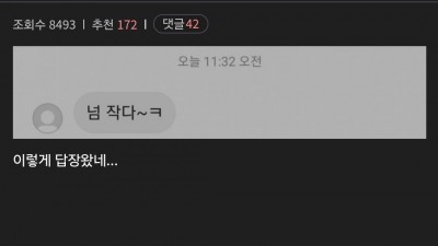 유부녀 한테 DM으로 ㅈㅈ사진 보낸 디시인