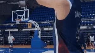 3점슛 석유급 슈터의 특이한 연습.gif