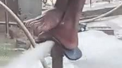 터진 수도관 막다 대참사