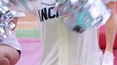 김도아 치어리더 블랙 반바지 탄탄한 꿀벅지