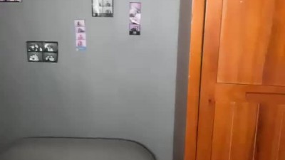 상쾌하이 이상한 작은 네모 브라 걸치고