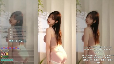 문뚜야 살색 돌핀팬츠 섹시 바니걸 의상 가슴 엉덩이 튕기기