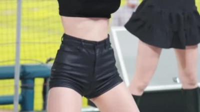 블랙 시스루 이다혜 치어리더