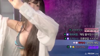 풀빌라에서 무지개색 비키니 입은 갓리타] 슬렌더 몸매