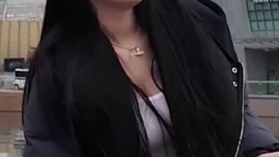 한강에서 운동하는 고라니율 레깅스 몸매