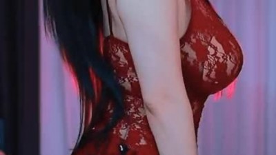그릴래영 최근꺼 빨간색 란제리쇼~