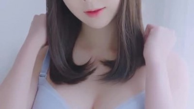 모델 츠키 묵직한 가슴골 란제리 룩북