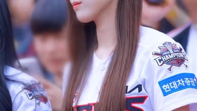 이소민 치어리더 첫 삐끼삐끼