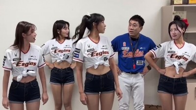 김나연 박소영 이호은 치어리더 우수한/ 이미래 한화