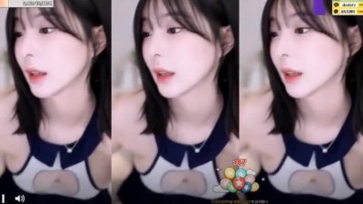 하은 뚫린 의상 댄스