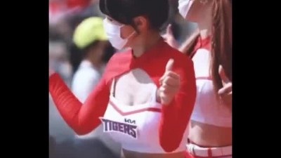 3년 연속 대만 이적한 기아 타이거즈 치어리더