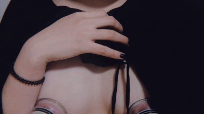 젖꼭지에부항떠서인증사진올린욕구불만녀