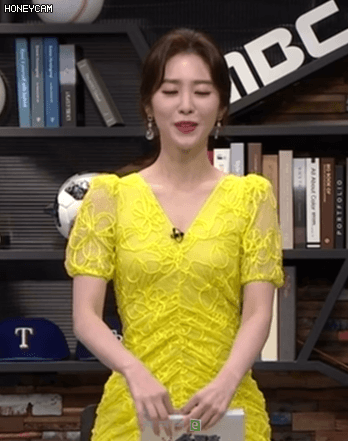 노란 박연경 아나운서
