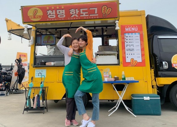 드라마 촬영중 수지를 본 김해숙의 첫마디
