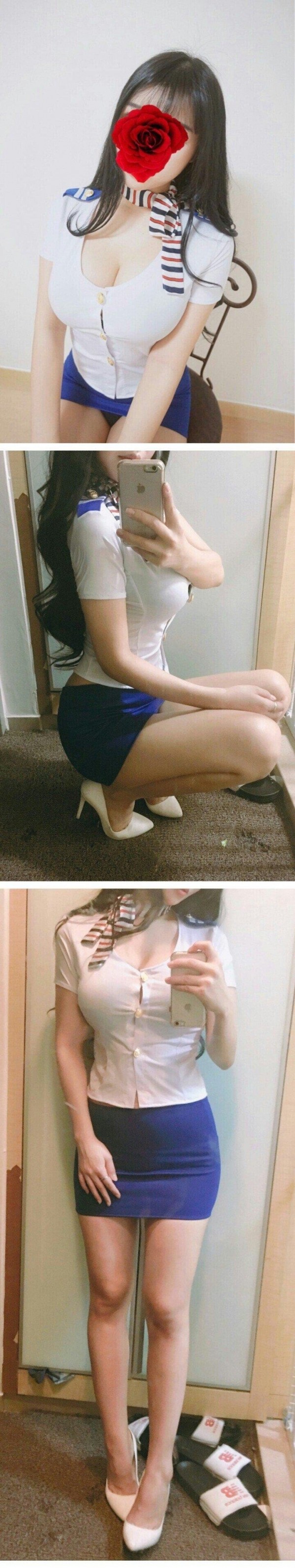 승무원 코스프레